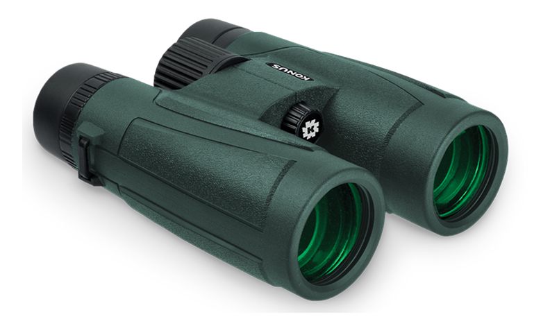 Konus Optics 2273 Regent-HD 10x42 W.A. BaK-4 Roof Prism Center Focus Black