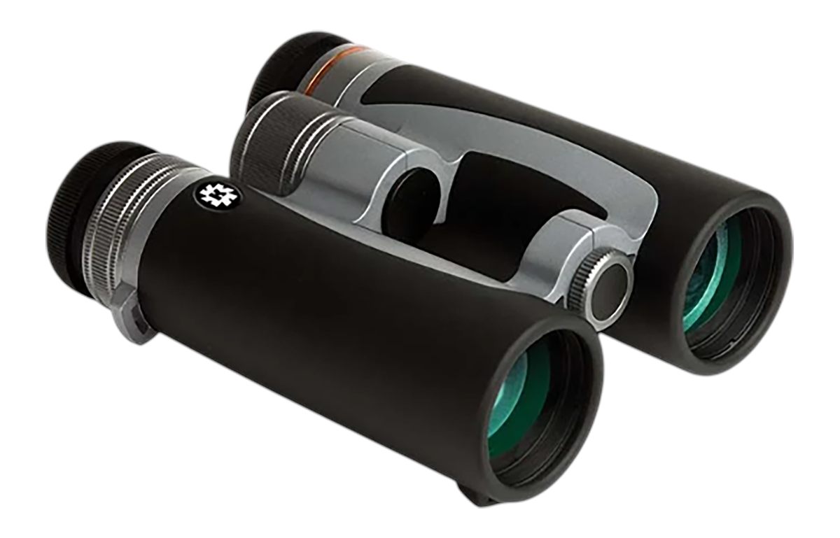 Konus USA 2349 Prince 10x42mm Bak-4 Prism, Center Focus, Black/Silver Alumi