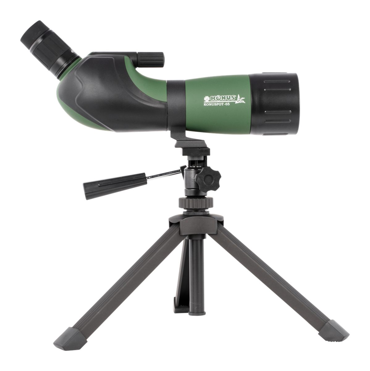 Konus Optics Zoom Spotting Scope 15-45x65 with Tripod Smart Phone Adapter