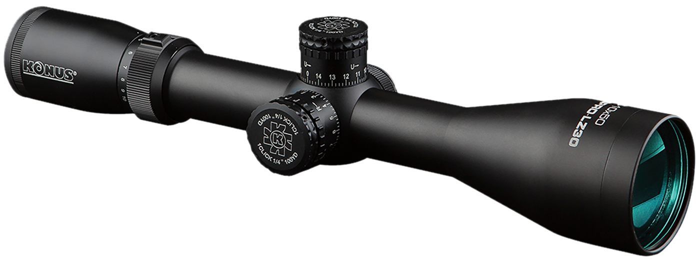 Konus Optics LZ30 Rifle Scope - 50mm 2.5-10x50mm with engraved/Illum. 30/30