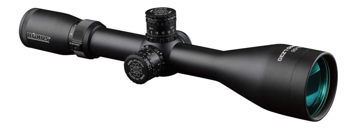 Konus Optics 7181 LZ-30 Matte Black 3-12x56mm 30mm Tube Dual Illuminated En