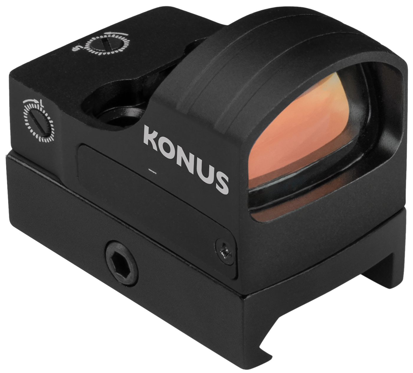 Konus Optics Fission-MR Micro Red Dot Multi-Reticle Weaver Mount Deltapoint