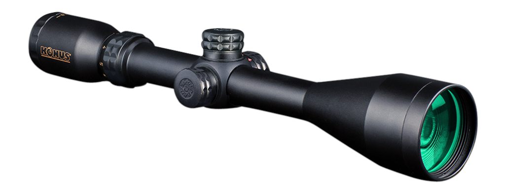 Konus Optics 7294 Hunting Matte Black 3-9x50mm 1in Tube Dual Illuminated (B