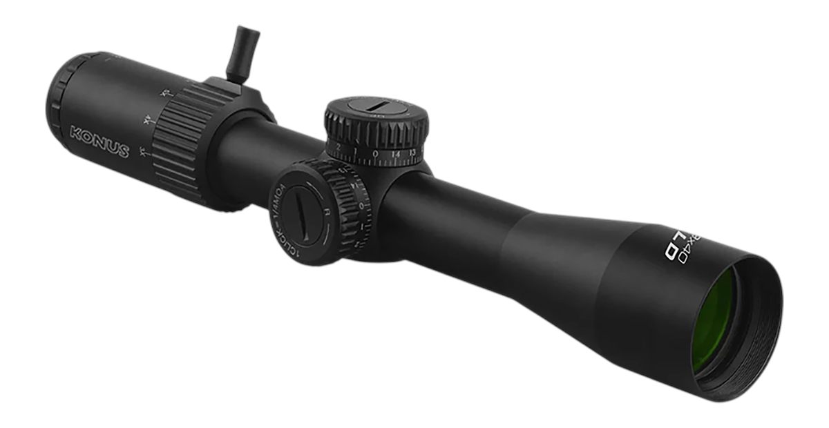 Konus 7354 Wild Black 3-9x40mm, 30mm Tube, German 4 Reticle