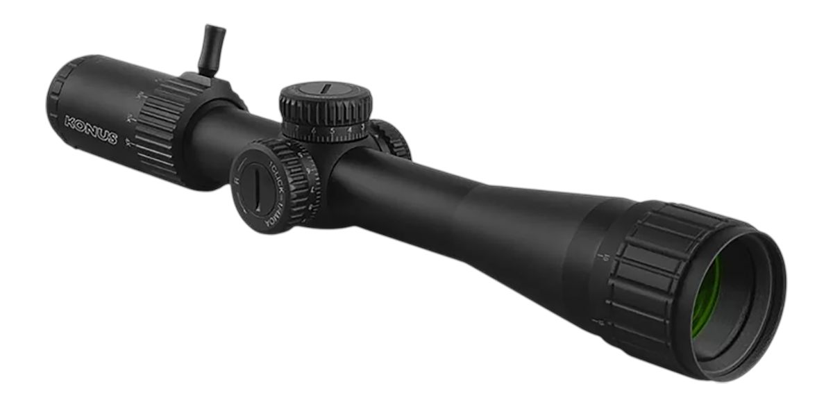 Konus 7355 Wild 4-12x40mm AO, 30mm Tube, Illuminated German 4 Reticle