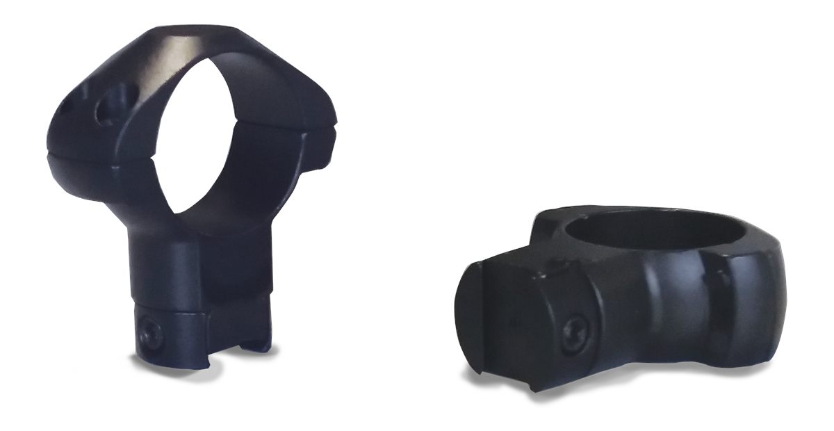 Konus Optics 2-Piece Steel Riflescope Rings for Airguns .22 Rails 30mm High