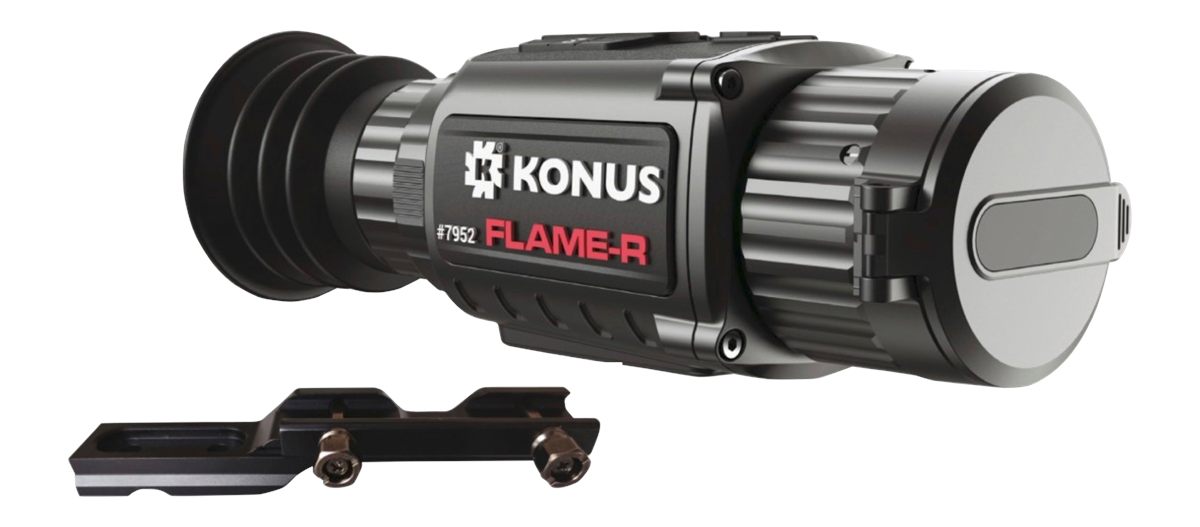 Konus USA 7952 Flame-R Thermal Rifle Scope Hand Held/Mountable Black 2.5-20