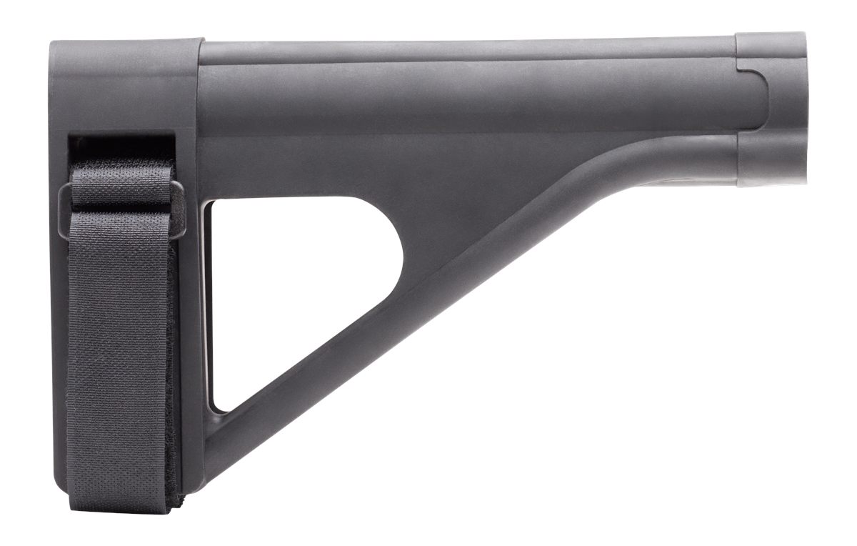 SB Tactical SOB01SB AR Brace Elasto-Polymer 7.8in L x 1.6in W