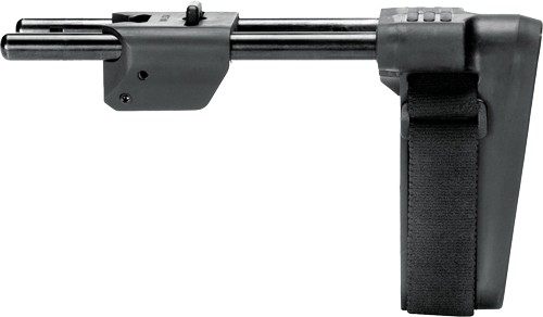 SB Tactical MPX-01-SB PSB Brace 3 Position Black Synthetic with 3.87in-8.25 view 2