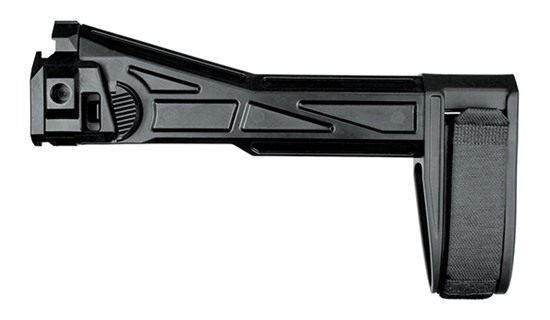 SB Tactical EVO201SB 9.50in OAL Side Folding Black Synthetic for CZ Scorpio view 2