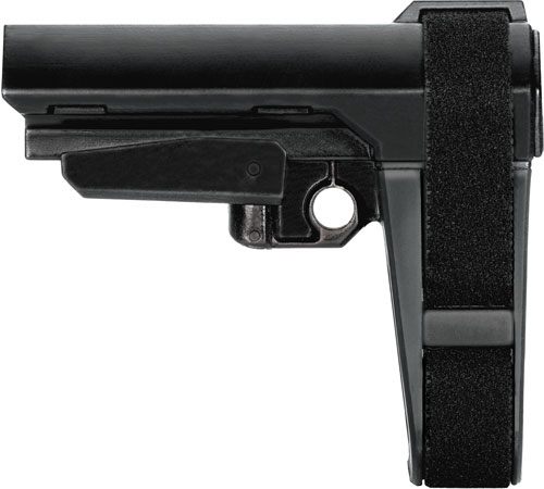 SB Tactical 5-Position Adjustable Stock for AR-15 Platforms Black view 2
