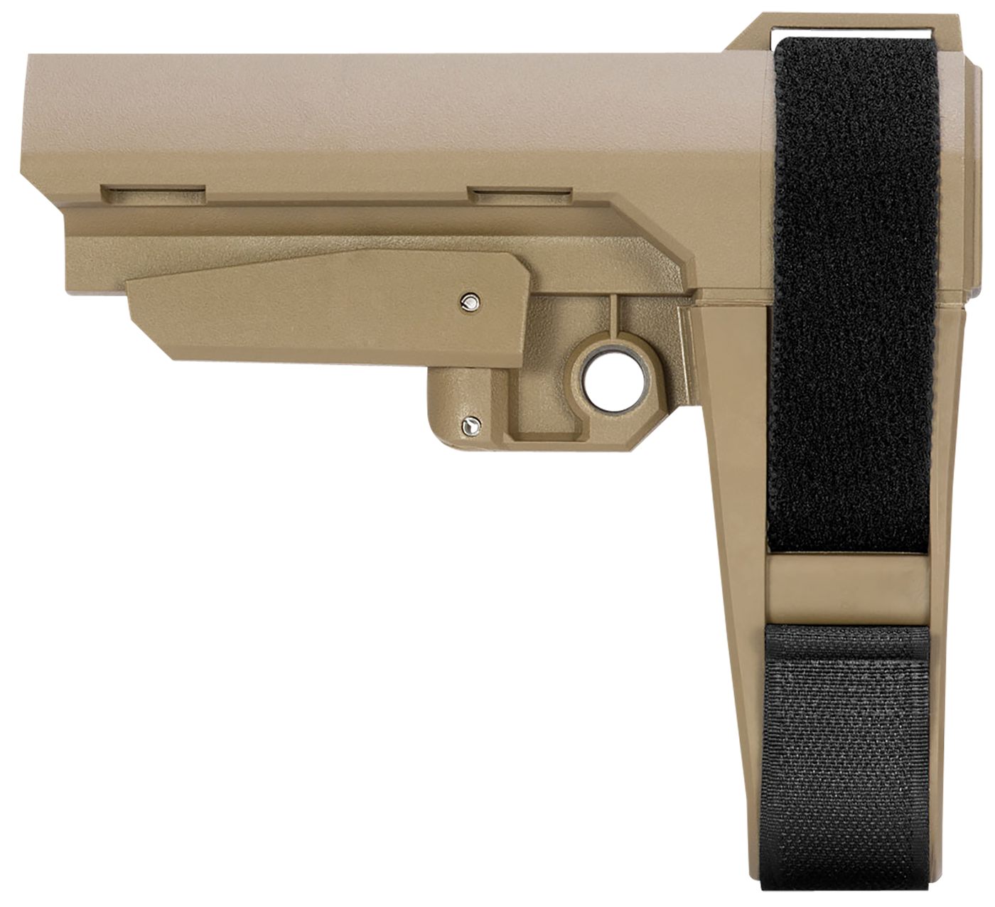 SB Tactical X Flat Dark Earth Adjustable Synthetic AR-Platform
