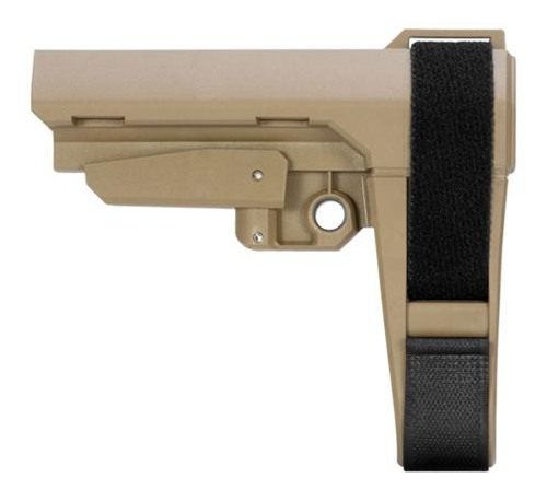 SB Tactical X Flat Dark Earth Adjustable Synthetic AR-Platform view 2