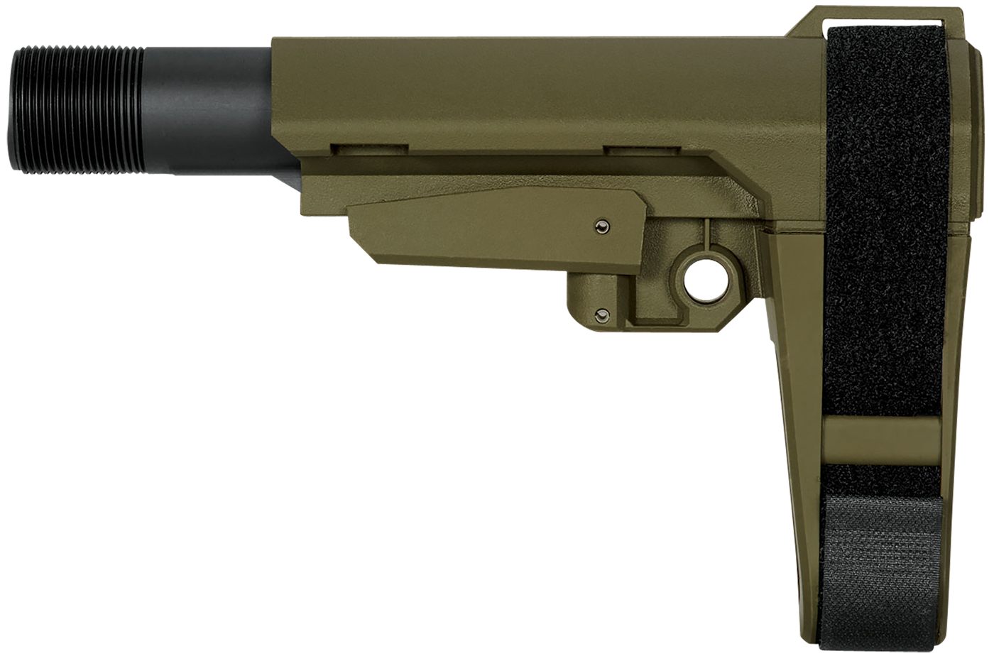 SB Tactical X Synthetic OD Green 5-Position Adjustable for AR-Platform