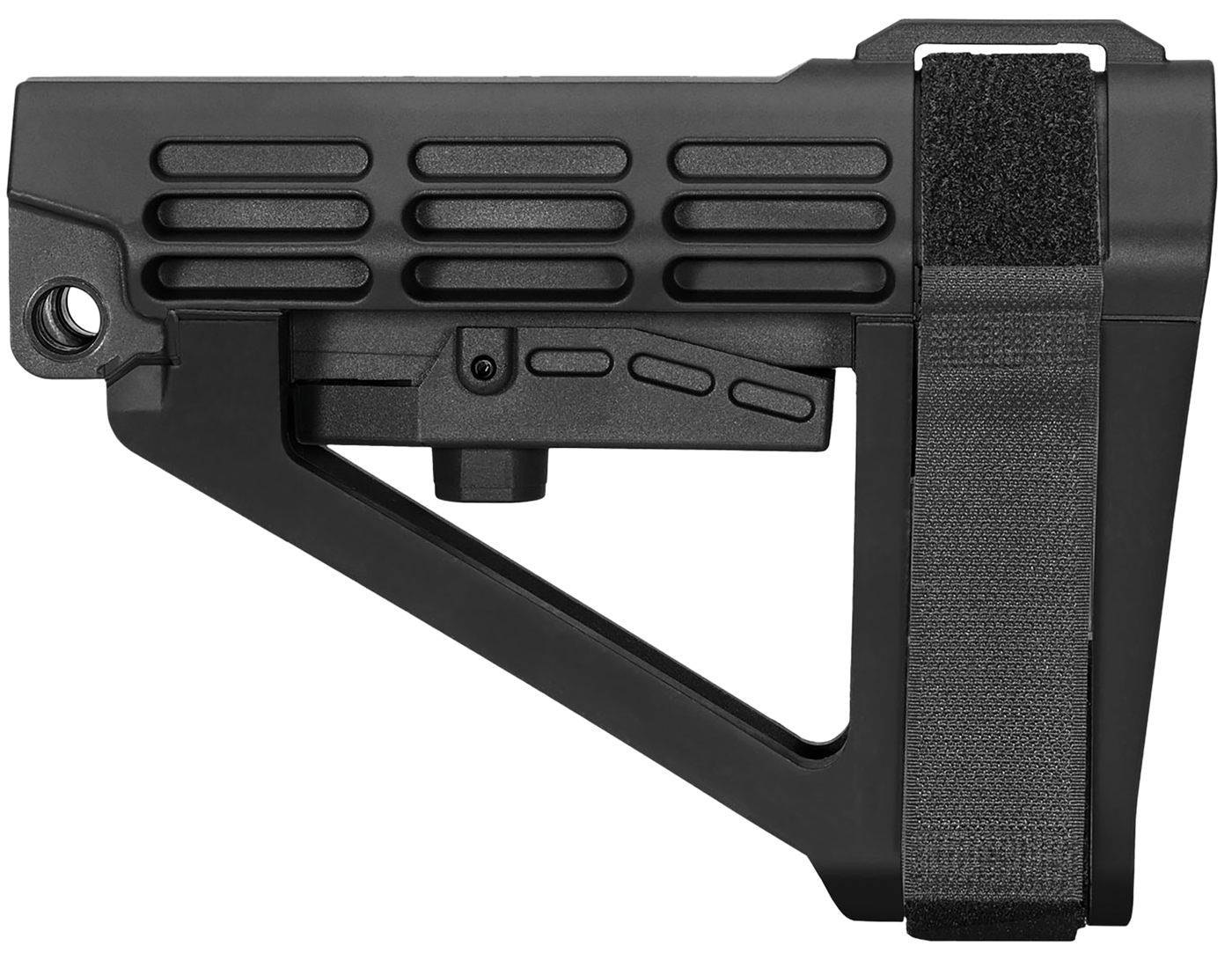 SB Tactical X Black Adjustable Synthetic AR-Platform