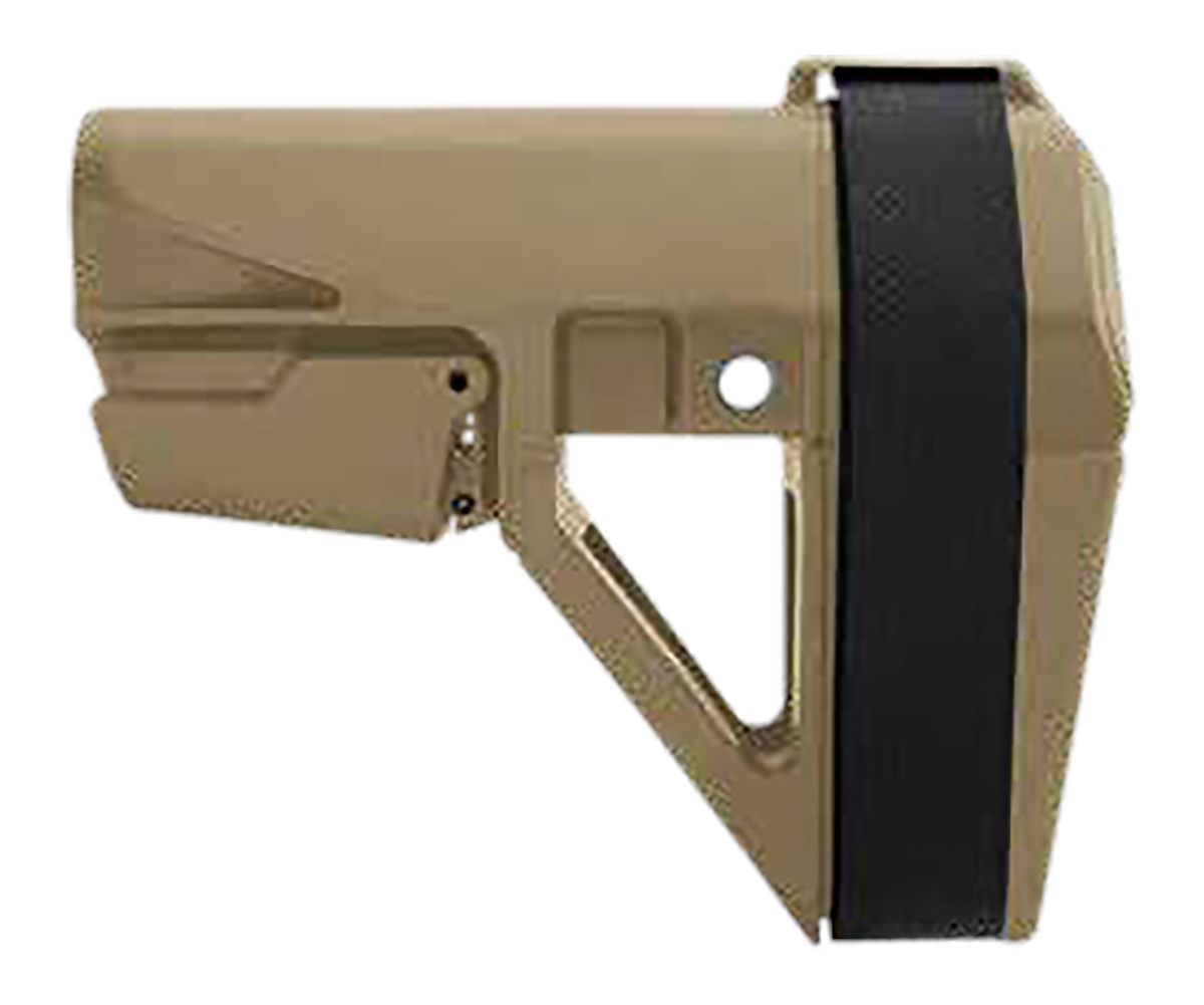 SB Tactical Pistol Stabilizing Brace 5-Position Adjustable for AR-15 FDE