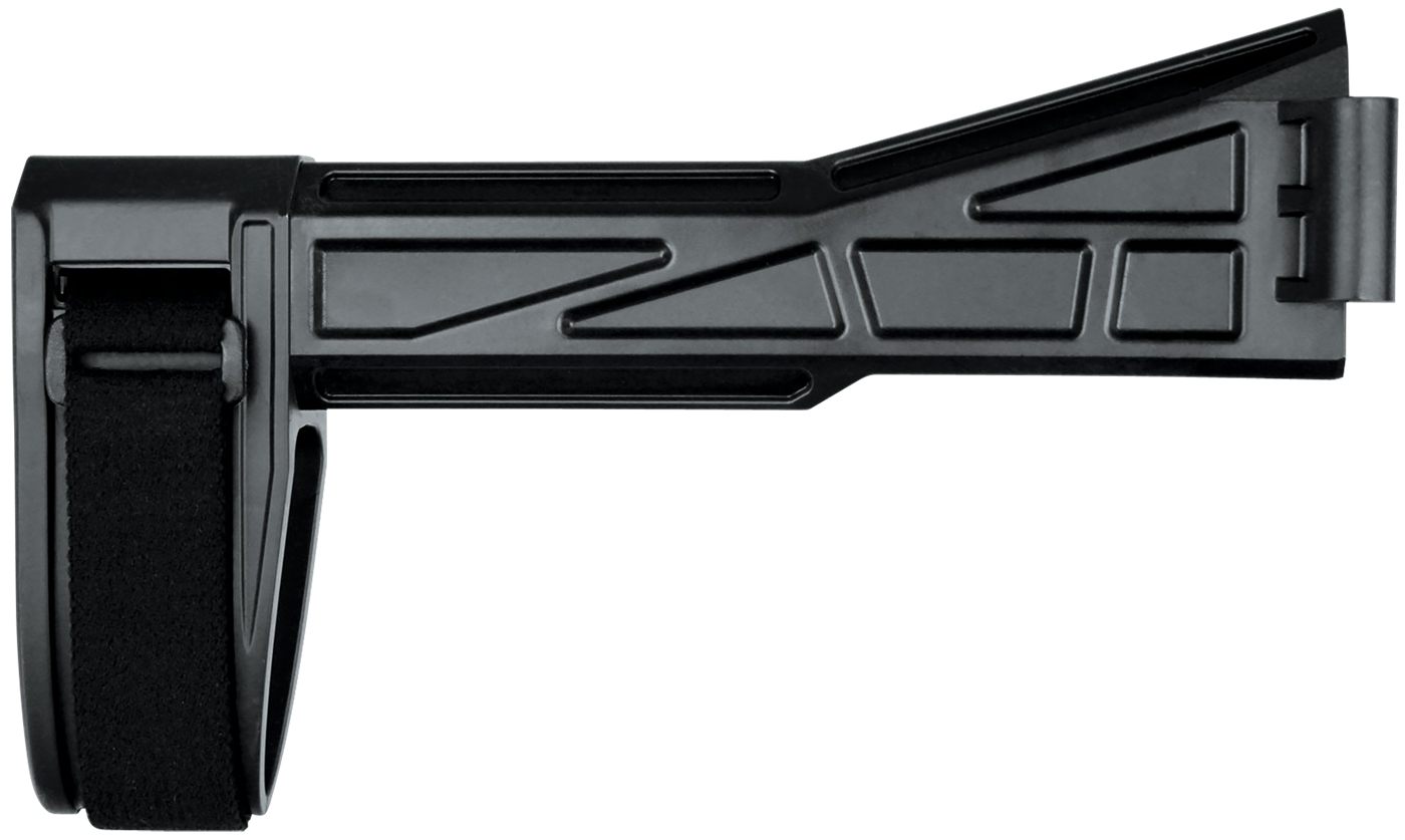 SB Tactical Fixed Right Side Folding Black Synthetic for H K UMP, B T APC