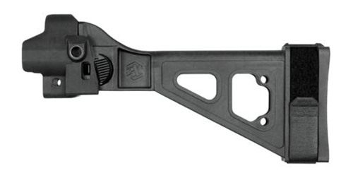 SB Tactical Side Folding Brace for HK MP5 Black view 2