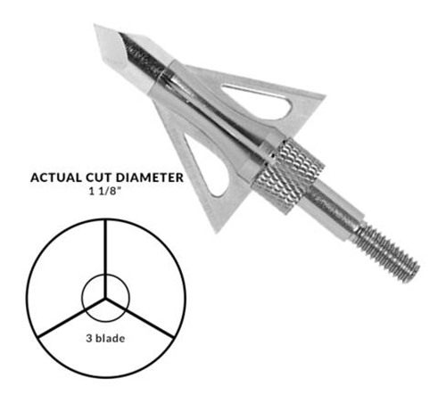 Dead Ringer Fixed Blade Broadhead | Includes 3 | Available 2 or 3 Designs view 2