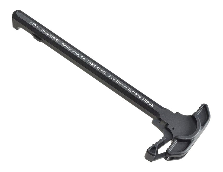 Strike Industries Archelbk Extended Latch Charging Handle AR-15 Black Anodi