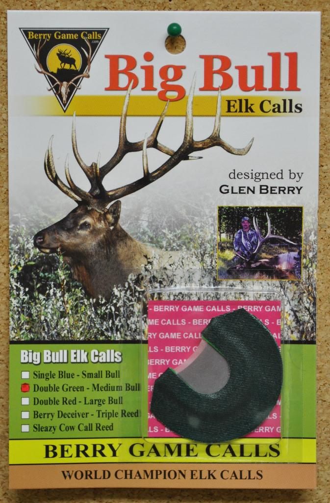 Berry Game Calls Green Double Reed Call-medium