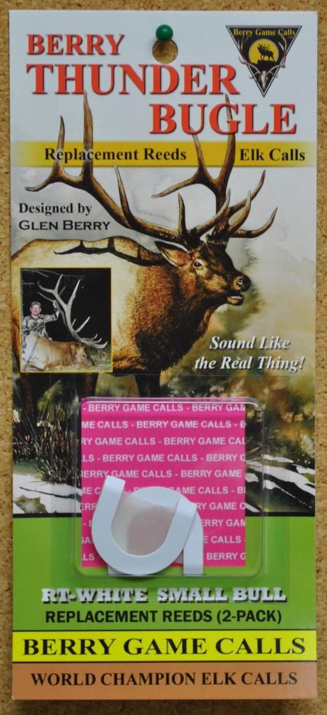 Big Bull Rtwht Thunder Bugle Thin Repl Reed Wht 2 Pk