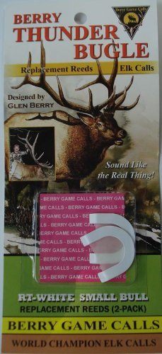 Big Bull Rtwht Thunder Bugle Thin Repl Reed Wht 2 Pk view 2