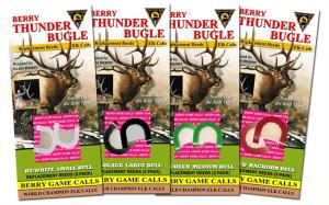 Berry Game Calls Thunder Bugle Replacement Reeds- Red/triple (2 Pack)