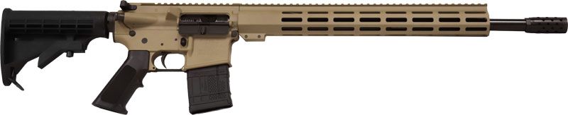 Great Lakes Firearms Ammo Glfa AR15 450 Bushmaster 18in NIT BBL Flat Dark E
