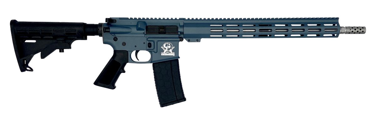 Great Lakes Firearms GL15223SSBLU AR-15 223 Wylde 30+1 16in Stainless Barre