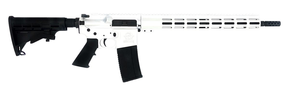 Great Lakes Firearms Ammo GL15223WHT AR-15 223 Wylde 16in 30+1, White Rec