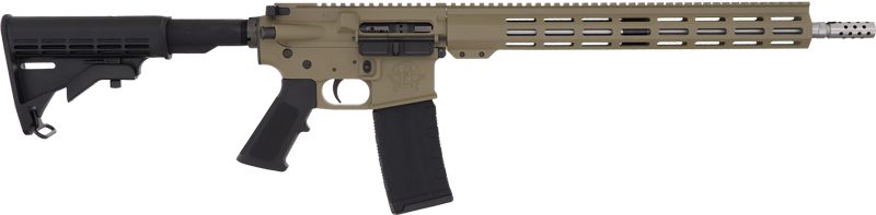 Great Lakes Firearms Ammo Glfa AR15 Rifle 223 Wylde 16in S/S BBL Flat Dark view 2