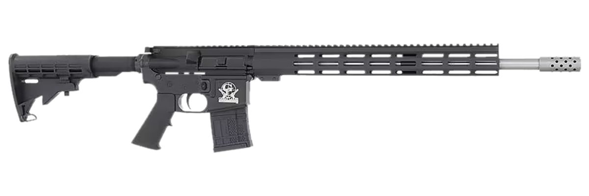 Great Lakes Firearms Ammo AR-15 450 Bushmaster 5+1 18in Stainless Barrel, B