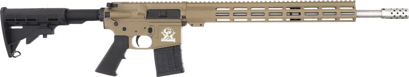 Great Lakes Firearms Ammo Glfa AR15 450 Bushmaster 18in S/S BBL Flat Dark E