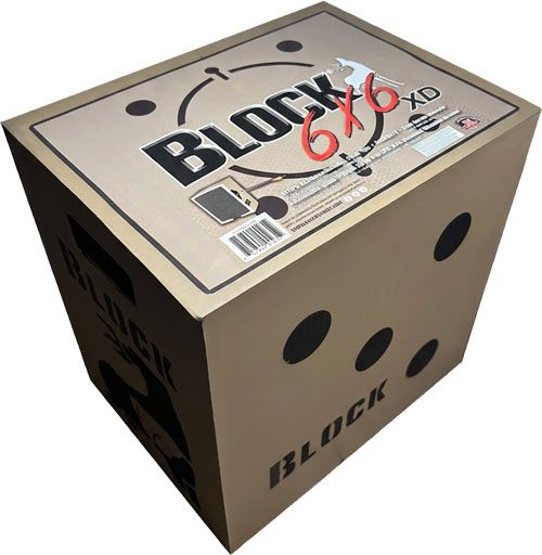 Block Targets 6X6 XD 6-Sided Broadhead Rated