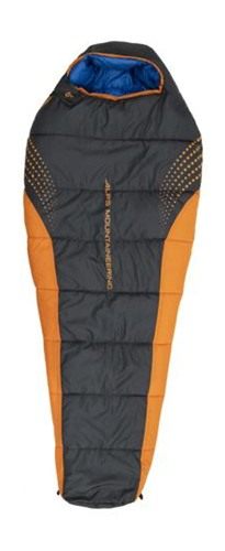 Alps Brands Mountaineering Blaze 0 Regular Sleeping Bag 32x80 Charcoal/Oran