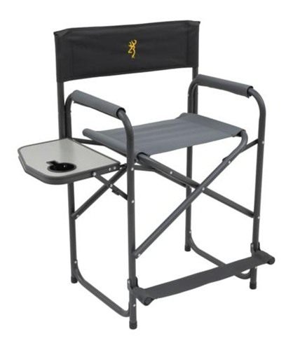 Alps Brands Browning Directors Chair XT Plus Camping Charcoal/Grey