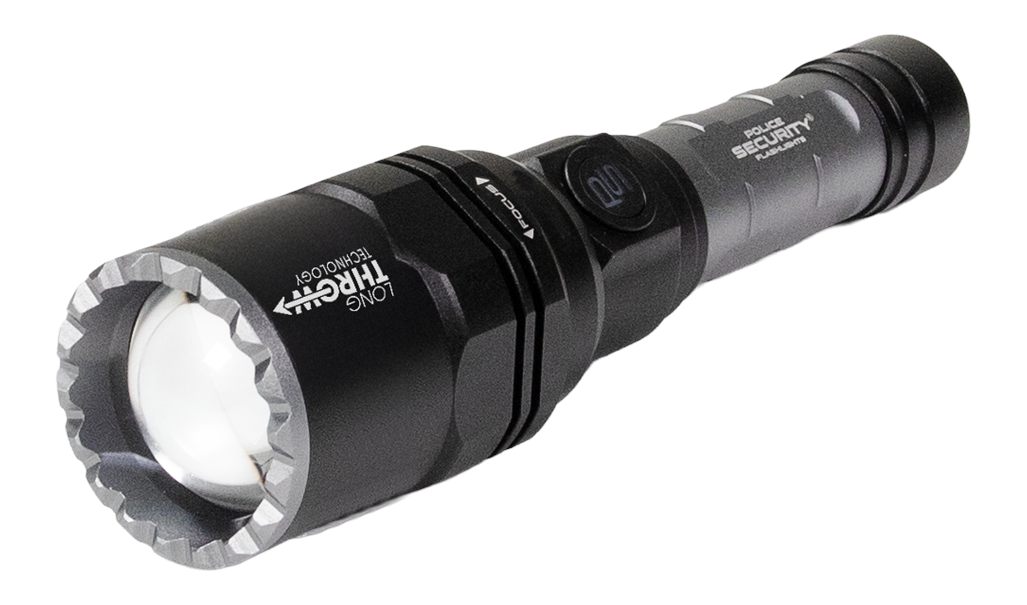Police Sec Flashlights Psf 97645 Long Throw 1/2 Mile 1500 LM