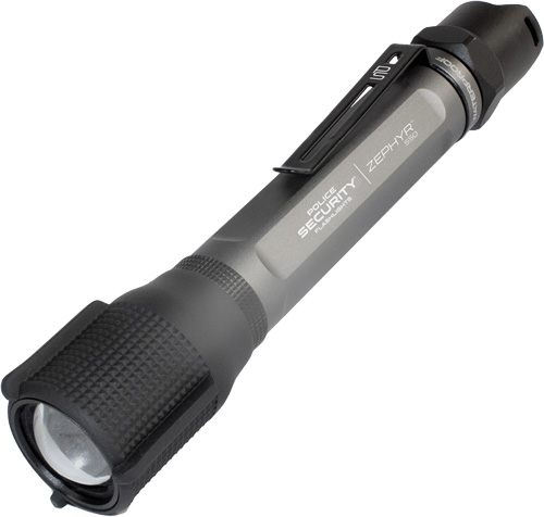 Police Security Flashlights PSF Zephyr Tact White 550 LUM 2 AA Batteries 3