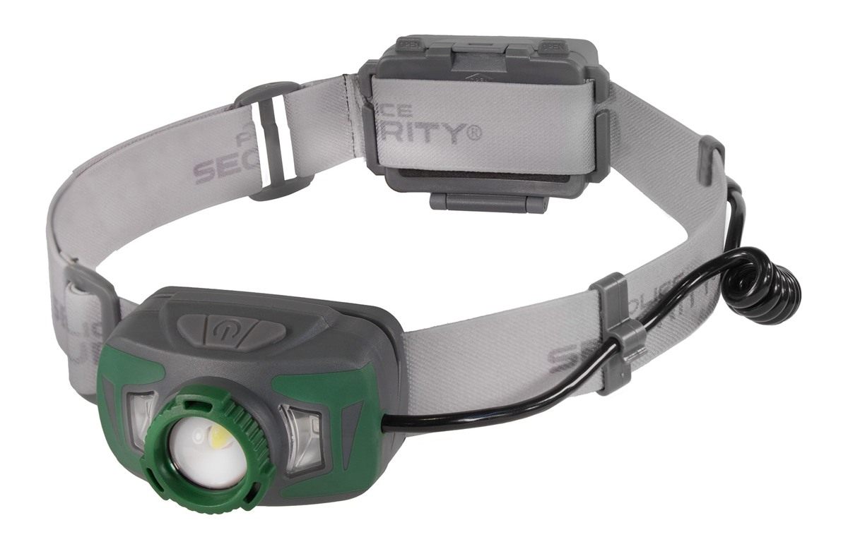 Police Security Twin Power 800 Lumen LED Headlamp - Rechargeable Alkaline D view 2