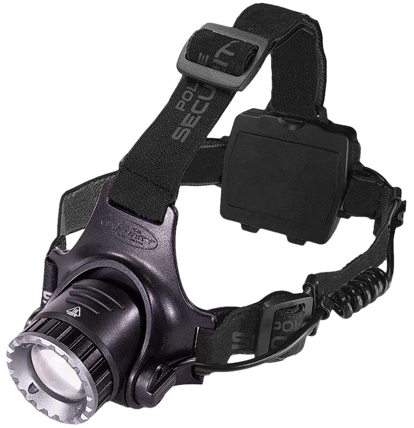 Police Security Long Throw Flashlight, 400 Lumen 1/4 Mile (410M) Beam Dista