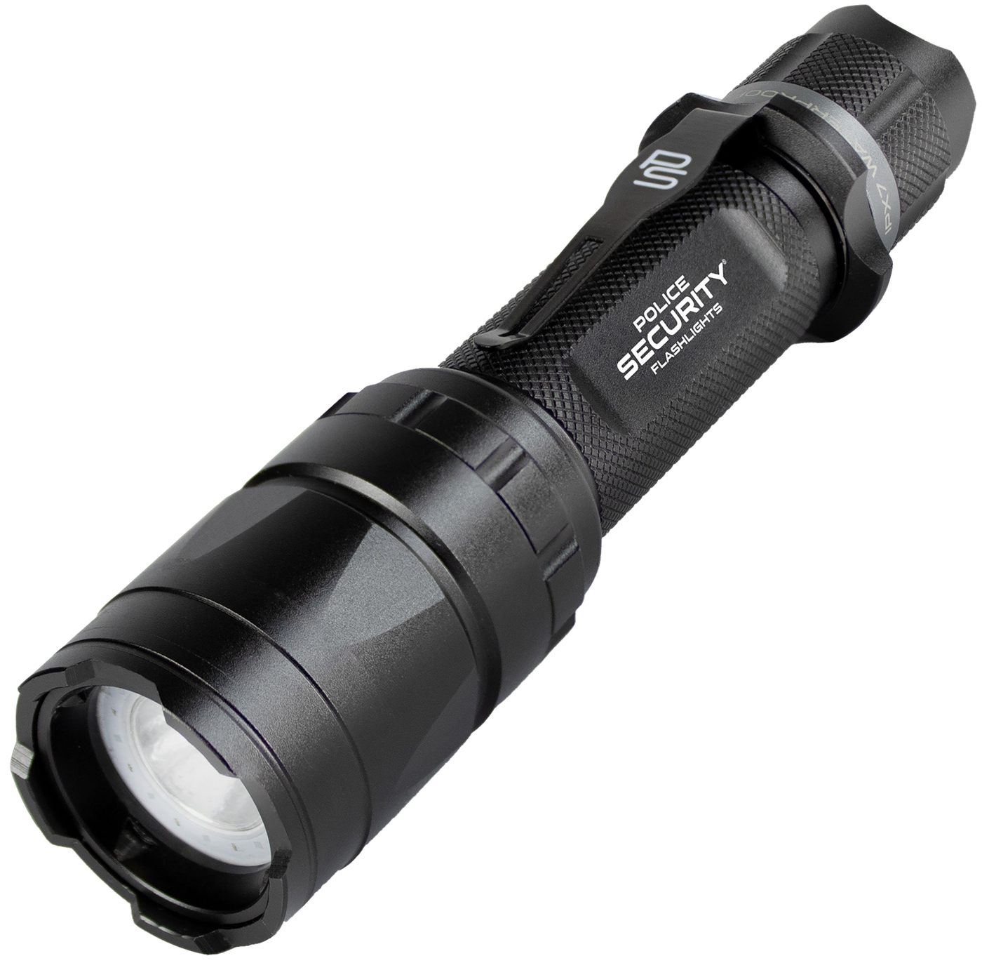 Police SEC Flashlights Trac Tact Rechargeable LED 1000 Lumens Black