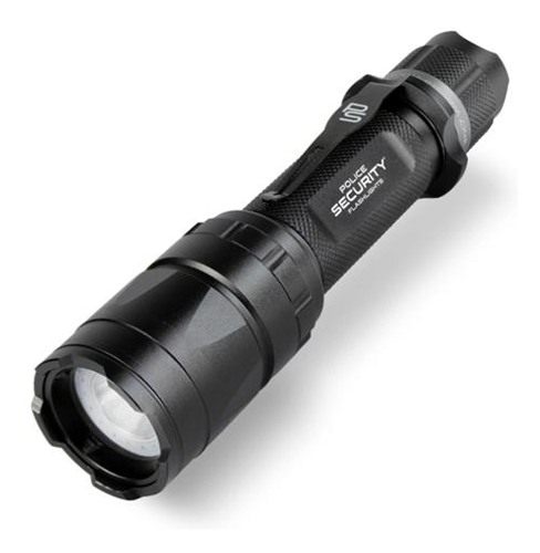 Police SEC Flashlights Trac Tact Rechargeable LED 1000 Lumens Black view 2