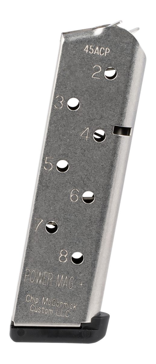 C Products CMC 12131 Power Mag Plus 8rd 45 ACP Fits 1911 Government Stainle