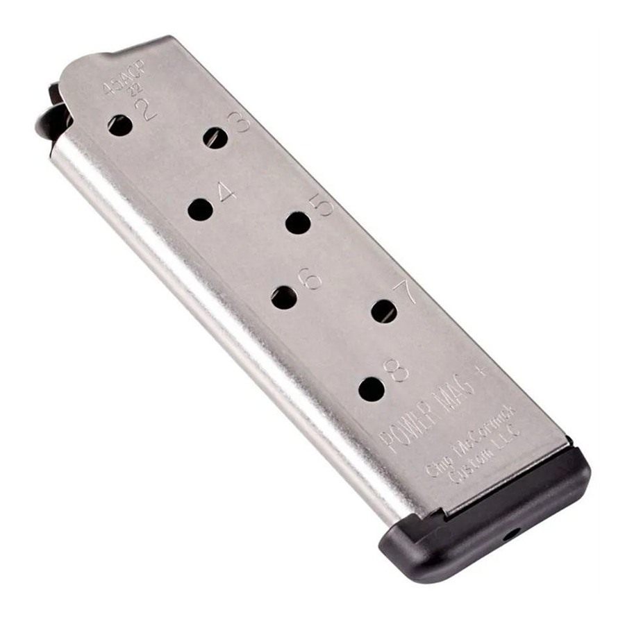C Products CMC 12131 Power Mag Plus 8rd 45 ACP Fits 1911 Government Stainle view 2