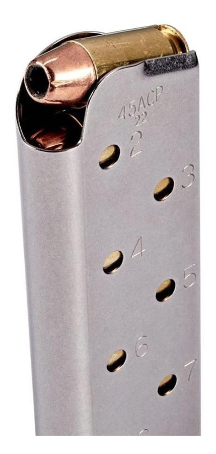 C Products CMC 12131 Power Mag Plus 8rd 45 ACP Fits 1911 Government Stainle view 5