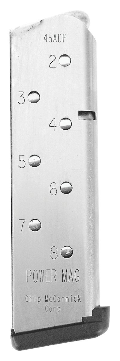 C Products CMC 14131 Power Mag 8rd 45 ACP Fits 1911 Government Stainless St