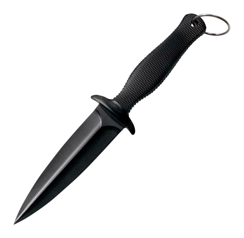 Cold Steel CS-92FBA FGX Boot Blade II 5in Fixed Plain Black Griv-Ex Checker