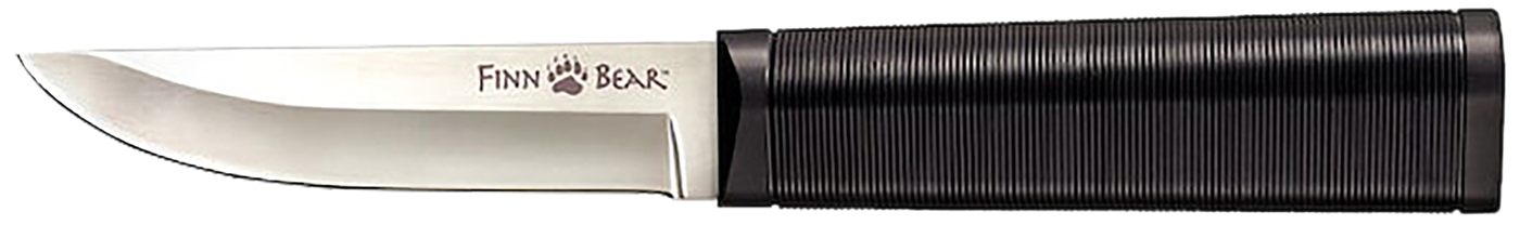 Cold Steel 20PC Finn Bear 4in Fixed Plain 4116 Stainless Blade/Black Polypr