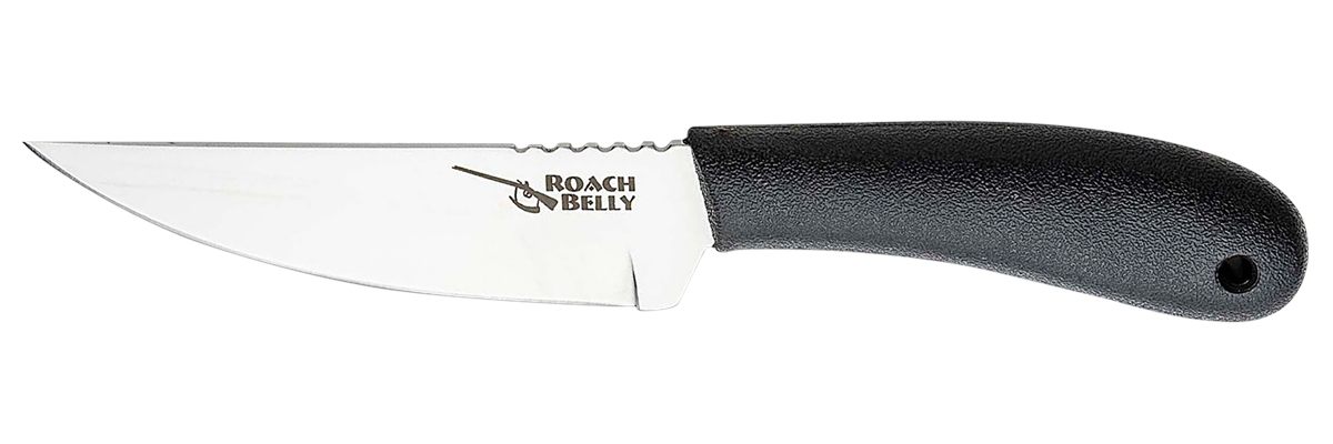 Cold Steel 20RBC Roach Belly 4.50in Fixed Serrated 4116 Stainless Blade/Bla